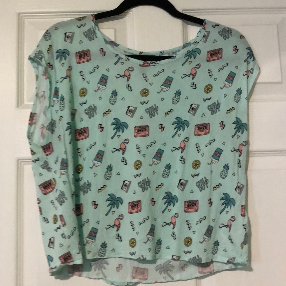 H&M divided crop top size L (worn twice)